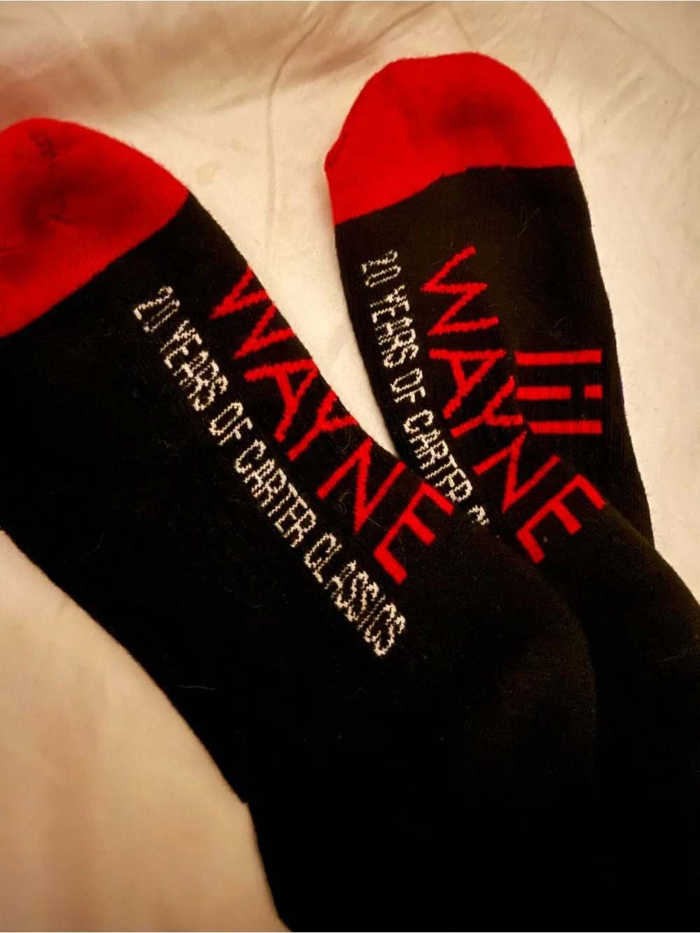 Lil Wayne Carter Anniversary Tour Socks